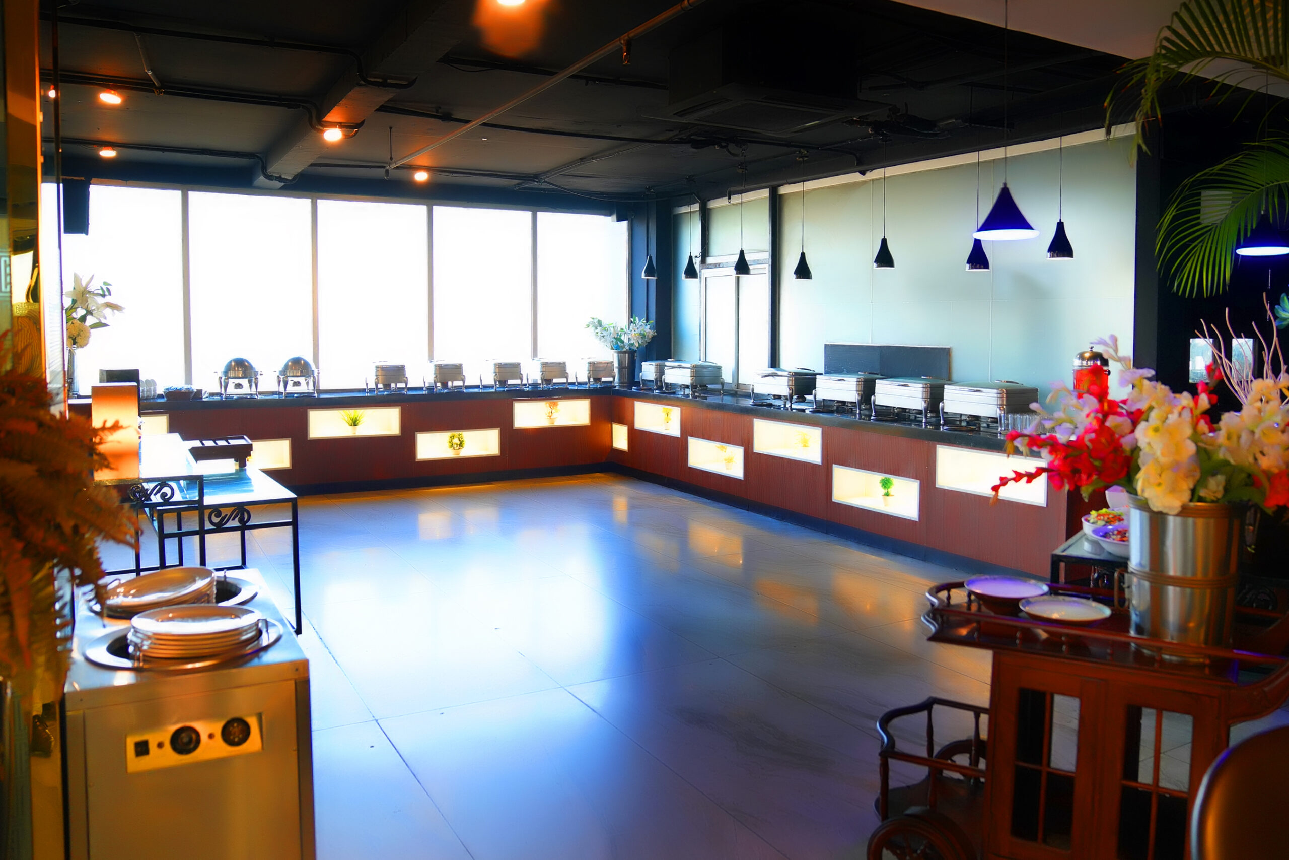 The Skye Indoor 17th Floor Buffet and Hi Tea